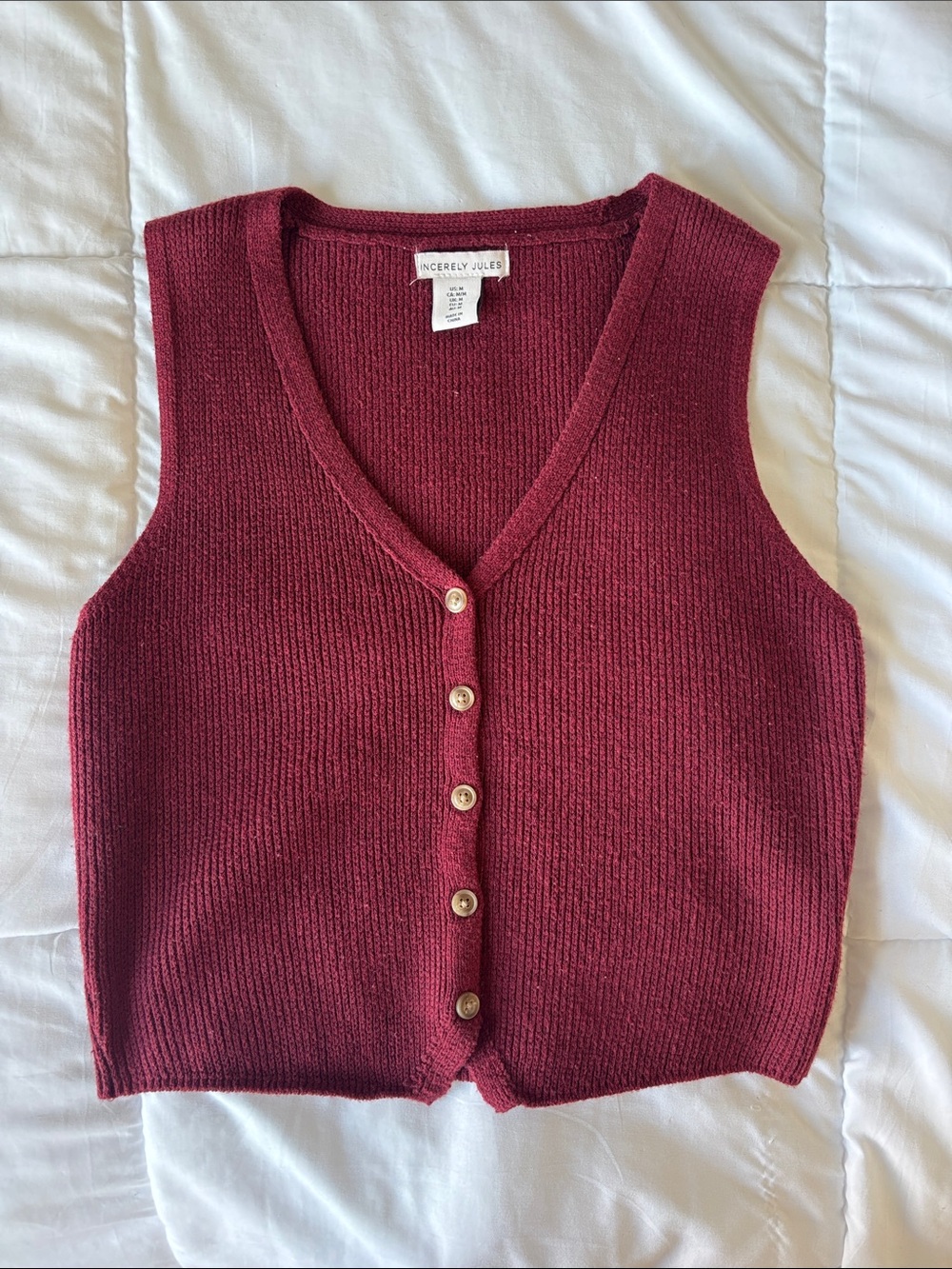 Sincerly Jules Knit Vest